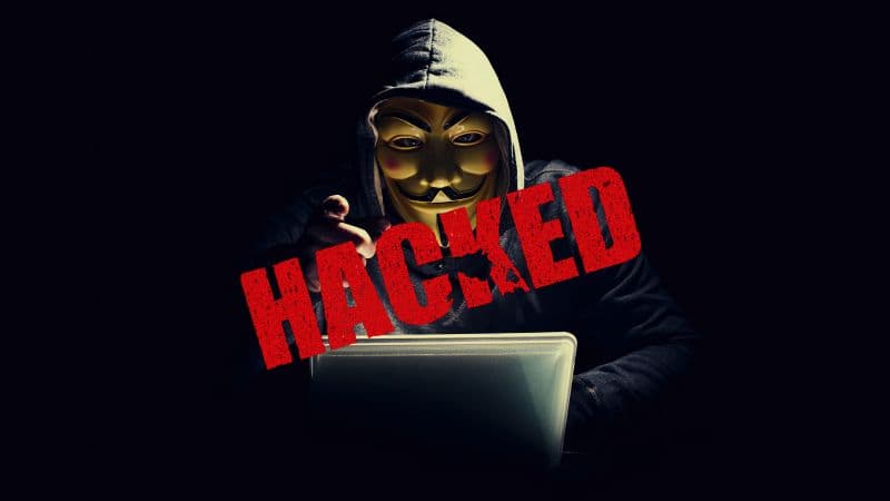 Hacker in Anonymous Mask Wallpaper