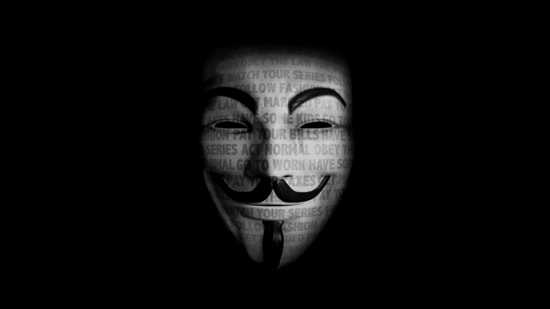 Anonymous 8K Wallpaper