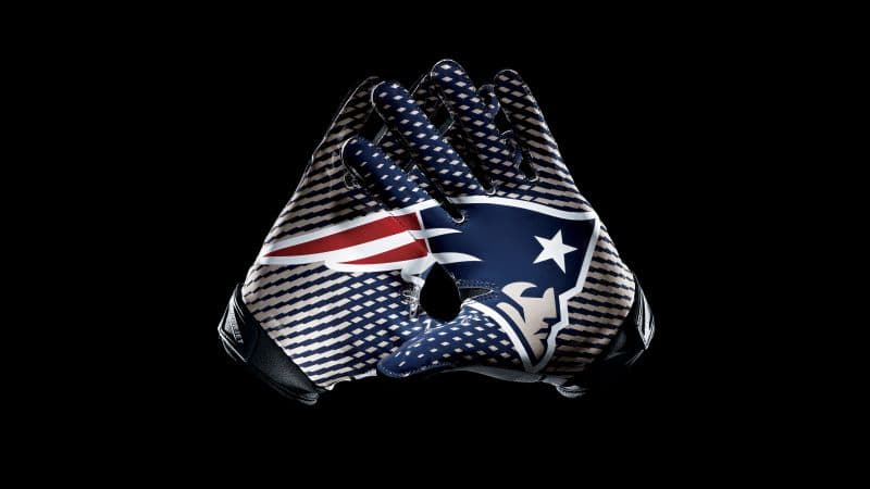 New England Patriots Gloves Wallpaper