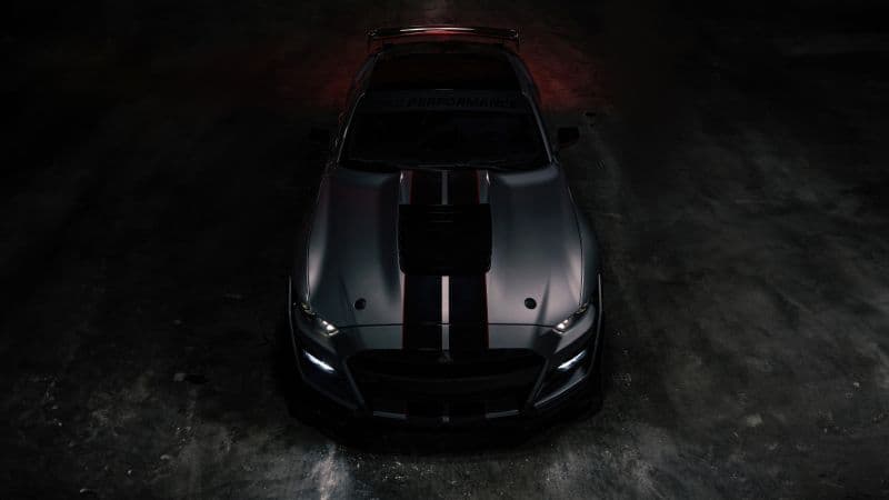 Ford Mustang Shelby GT500 Dark aesthetic Wallpaper
