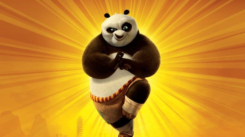 Po in Kung Fu Panda 2 Wallpaper