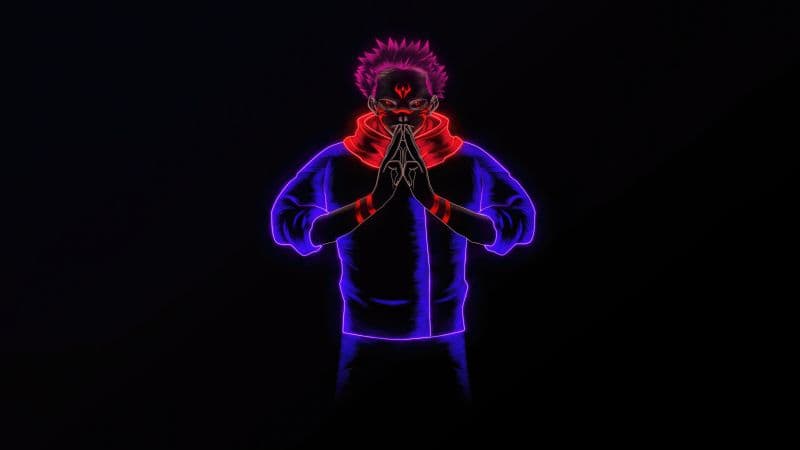 Sukuna AMOLED Wallpaper