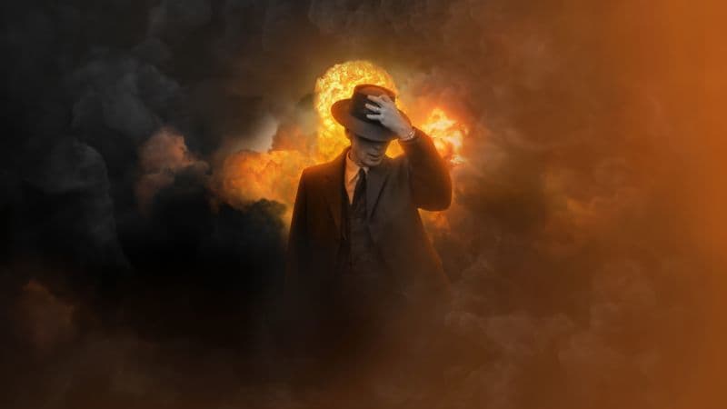 Cillian Murphy as Oppenheimer Wallpaper