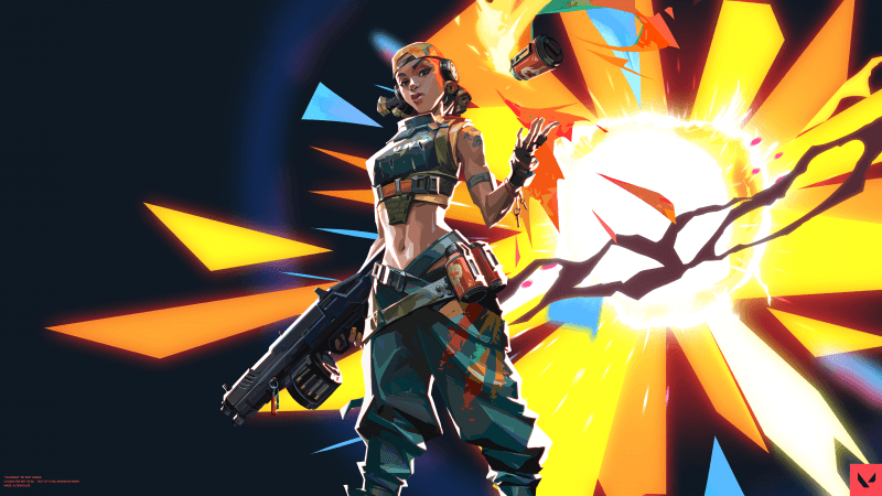 Raze Valorant agent Wallpaper