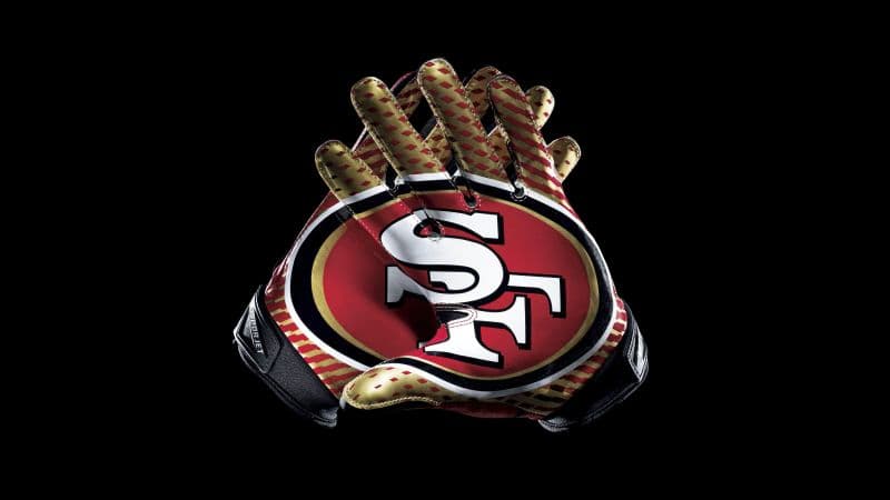 San Francisco 49ers Gloves Wallpaper