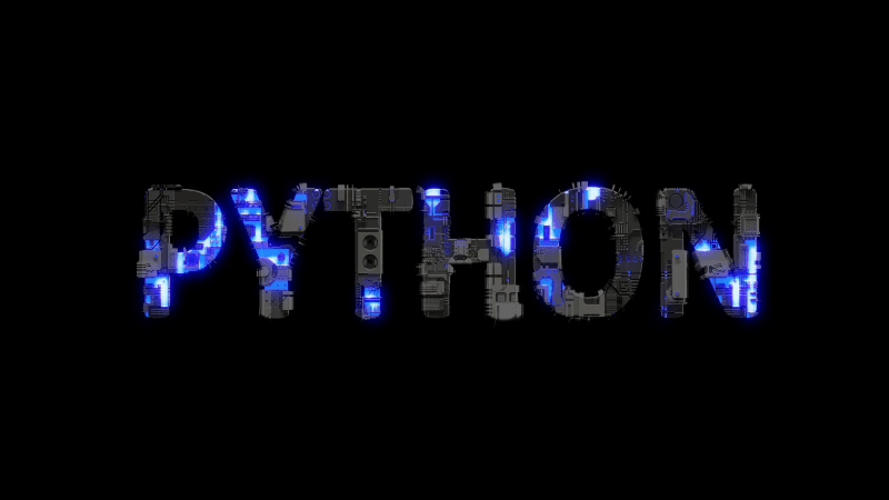 Python Futuristic Wallpaper