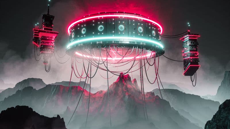 Extraterrestrial UFO Wallpaper