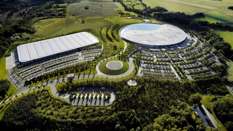 McLaren Technology Centre England Wallpaper
