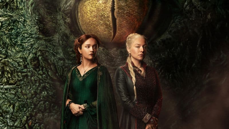 Alicent Hightower Princess Rhaenyra Targaryen Wallpaper