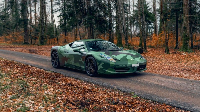 Ferrari 458 Italia Tailor Made Army Wallpaper