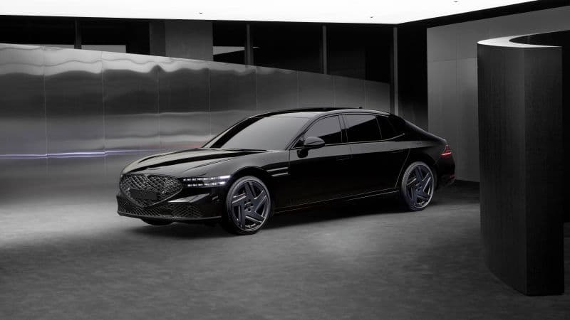 Genesis G90 Black cars Wallpaper