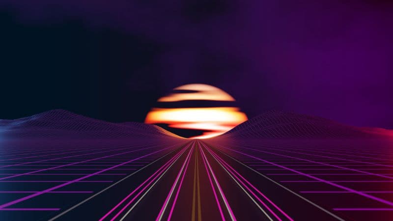 Outrun Road Wallpaper