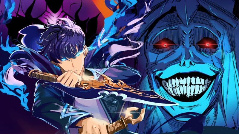 Solo Leveling Statue of God Wallpaper