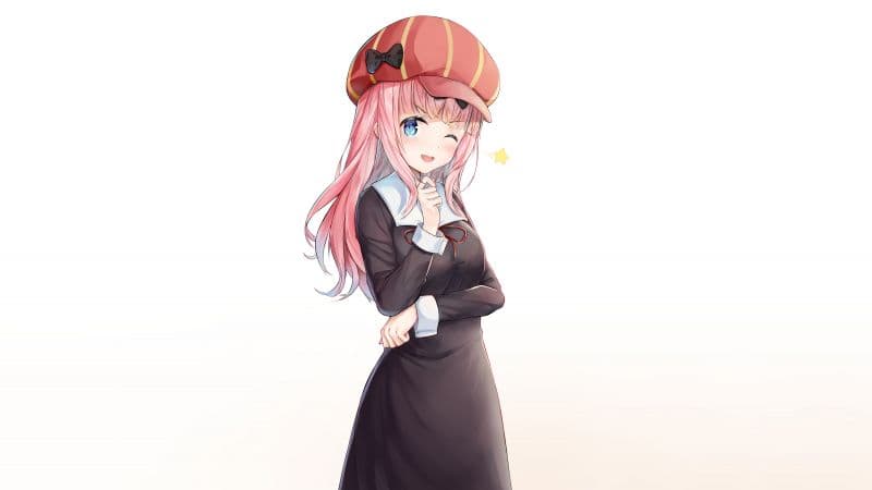 Chika Fujiwara Cute anime Wallpaper