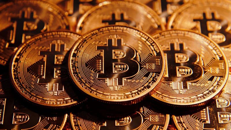 Bitcoin 5K Wallpaper