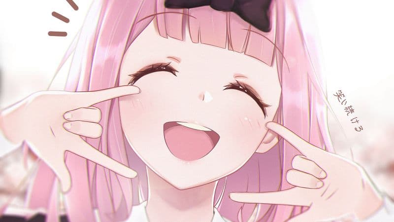 Chika Fujiwara Kawaii Wallpaper