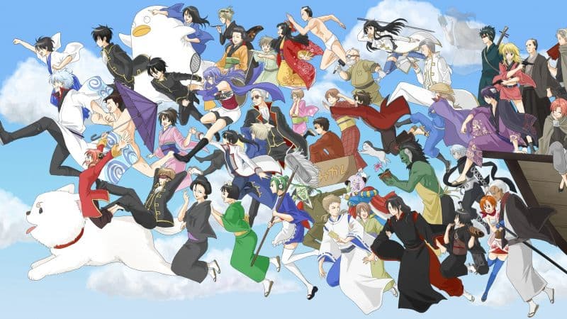 Gintama Character art Wallpaper