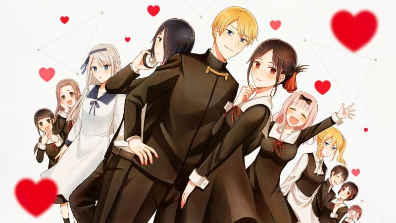 Kaguya-sama: Love is War Anime series Wallpaper