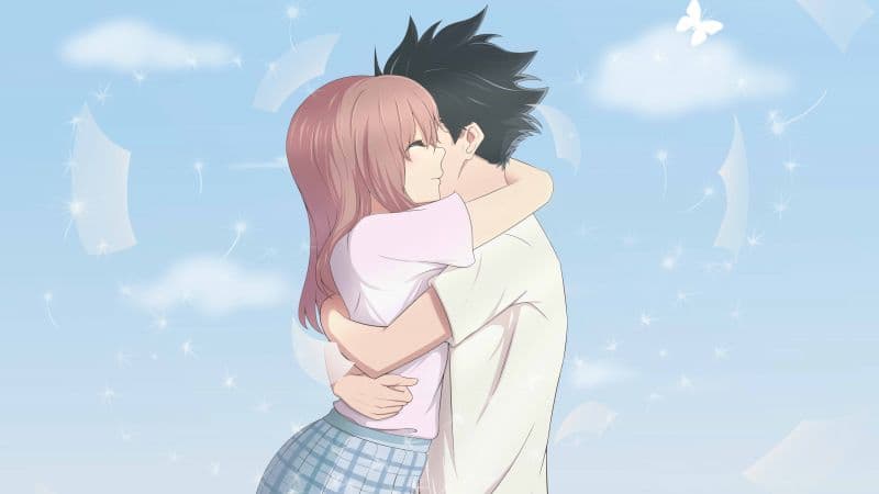 A Silent Voice Love couple Wallpaper