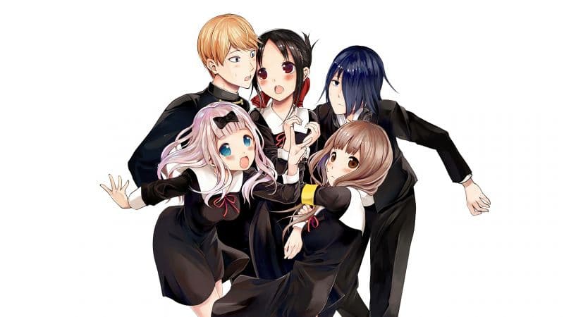 Kaguya-sama: Love is War White background Wallpaper