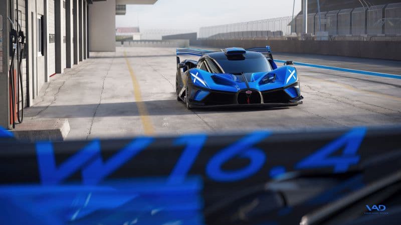 Bugatti Bolide Race cars Wallpaper