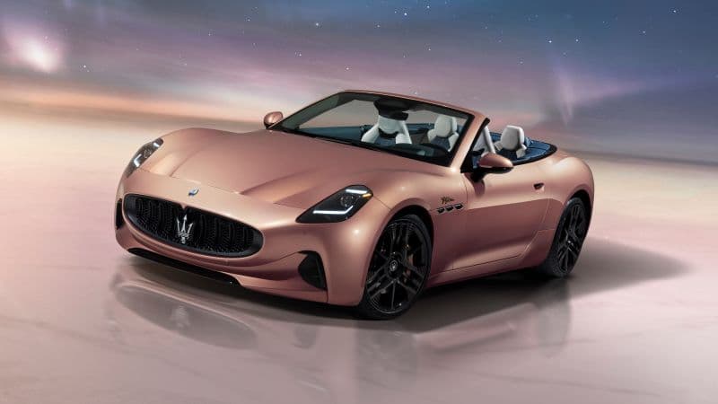 Maserati GranCabrio Folgore Electric Sports cars Wallpaper