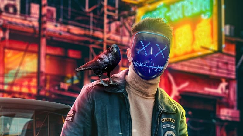 Raven Dope Wallpaper