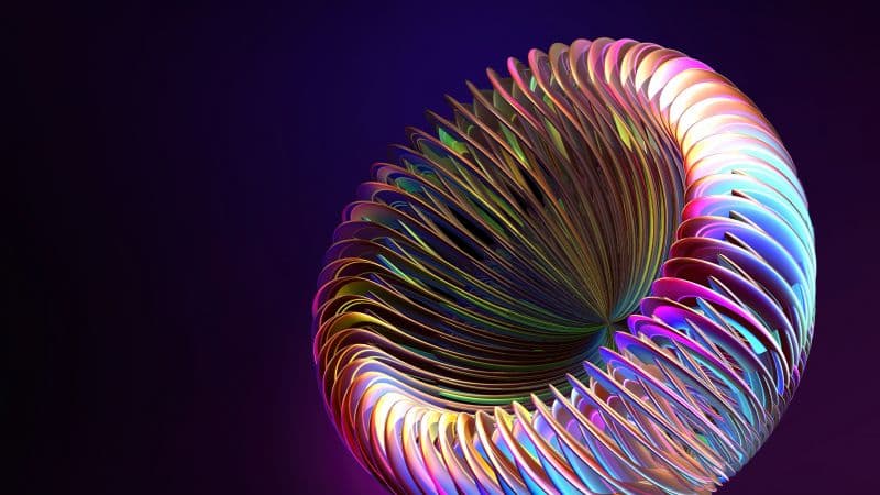 3D Render Abstract art Wallpaper