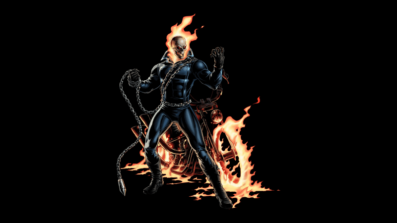Ghost Rider 8K Wallpaper