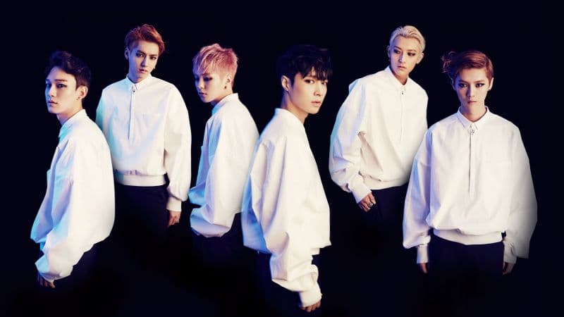 EXO Dark background Wallpaper
