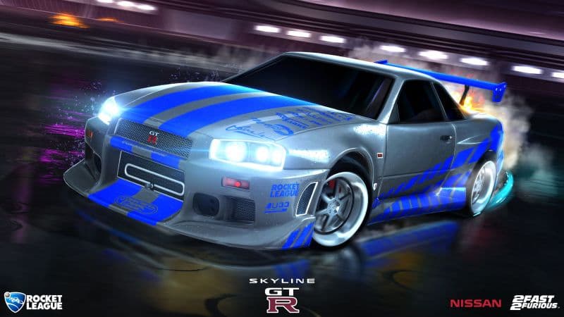 Nissan Skyline GT-R R32 Rocket League Wallpaper