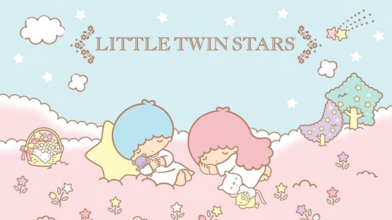 Kiki and Lala Sleeping Wallpaper