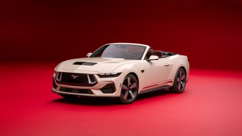 Ford Mustang GT Convertible Anniversary Package 2024 Wallpaper