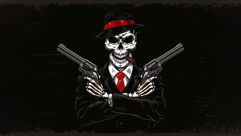 Skull Mafia Wallpaper