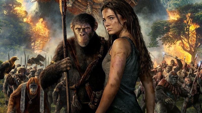 Kingdom of the Planet of the Apes Freya Allan Wallpaper