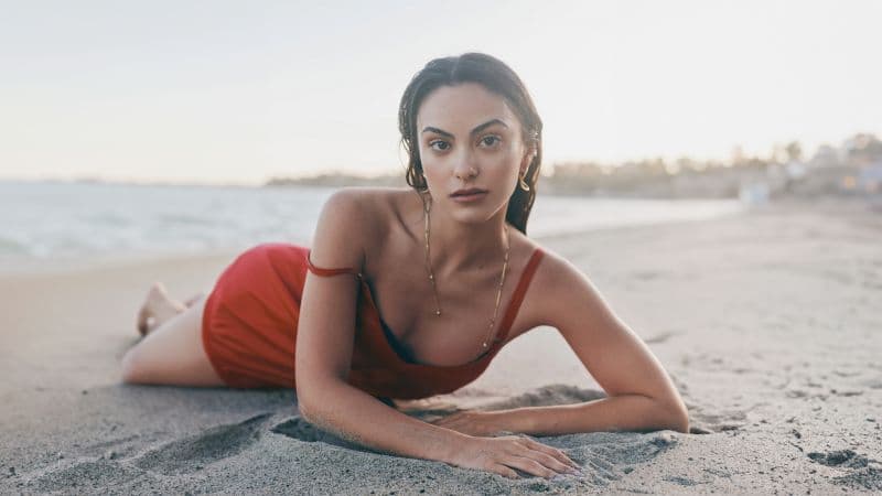 Camila Mendes Beach Wallpaper