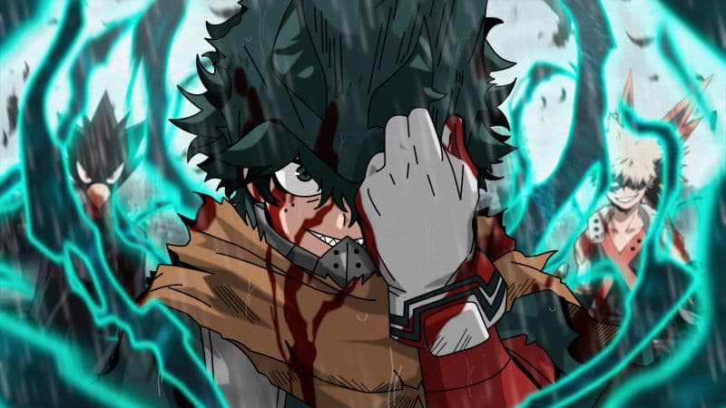 Izuku Midoriya Fan Art Wallpaper
