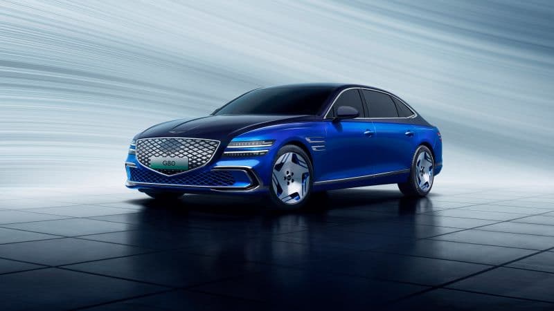 Genesis Electrified G80 2024 Wallpaper