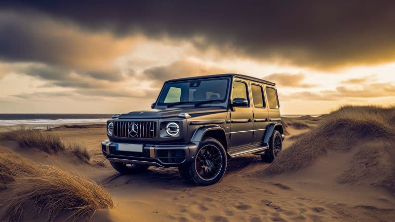Mercedes-Benz AMG G 63 Beach Wallpaper