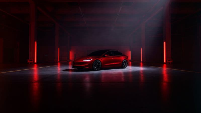 Tesla Model 3 Performance car Wallpaper