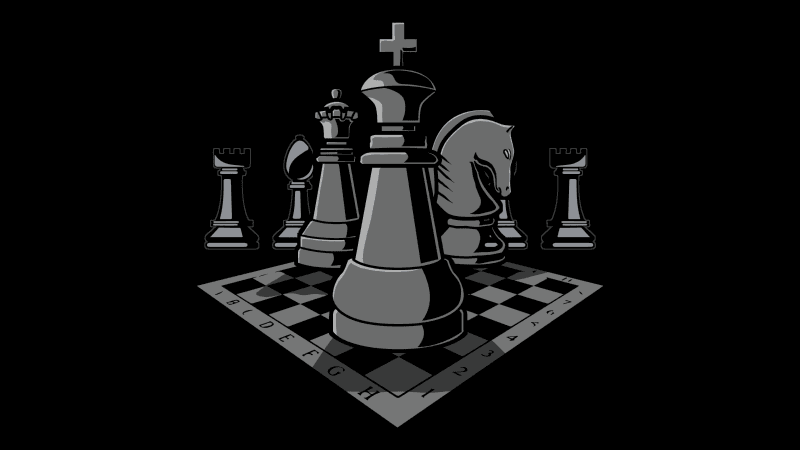 Chessboard AMOLED Wallpaper