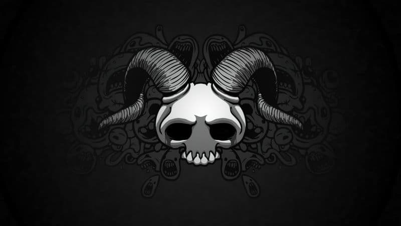 Demon Skull Wallpaper