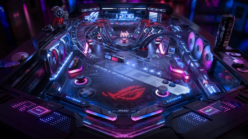 ASUS ROG Pinball Wallpaper