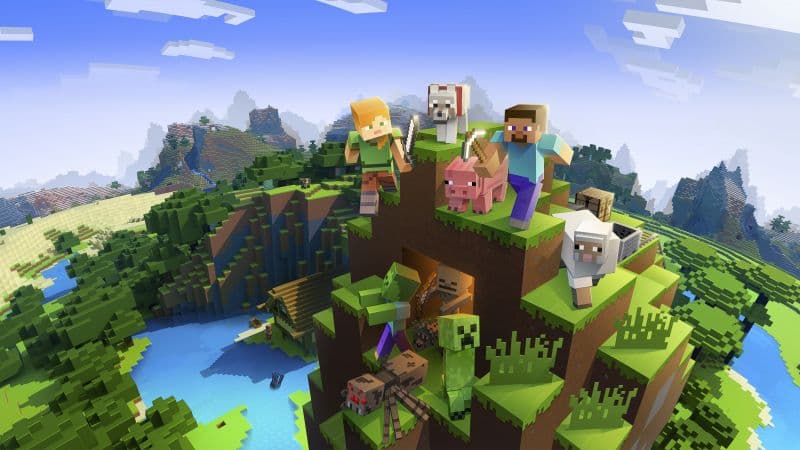 Minecraft Video Game Wallpaper