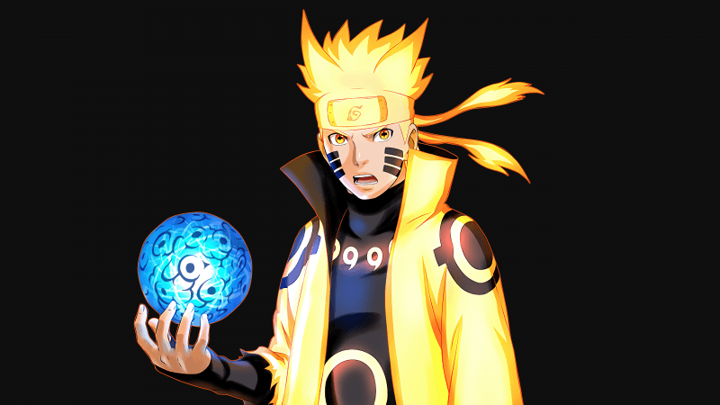 Naruto Uzumaki Digital render Wallpaper