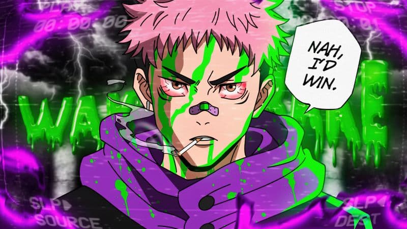 Yuji Itadori Fan Art Jujutsu Kaisen Wallpaper
