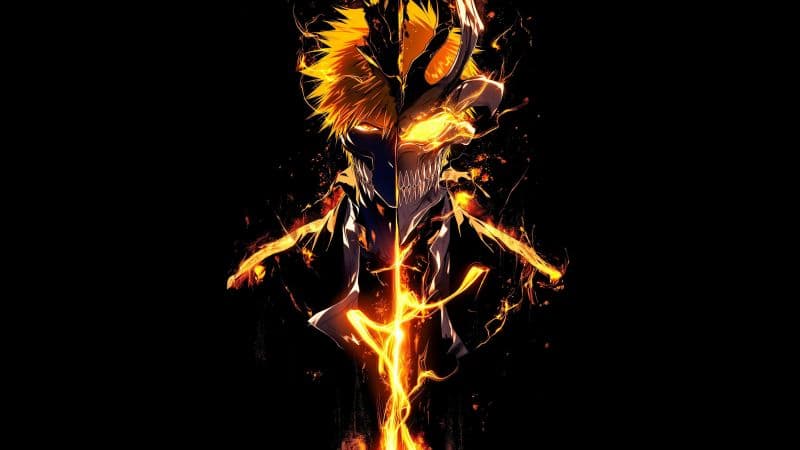 Ichigo Kurosaki Hollow Mask Wallpaper