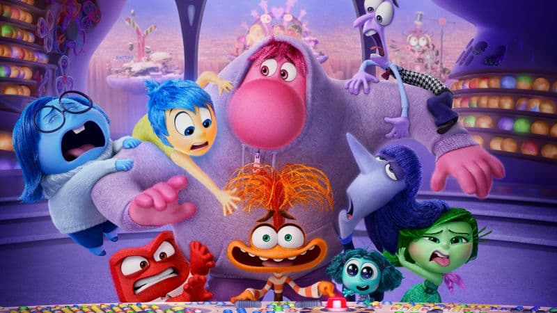 Inside Out 2 Movie poster Wallpaper