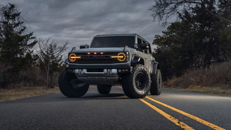 Ford Bronco Raptor Tarmac Wallpaper