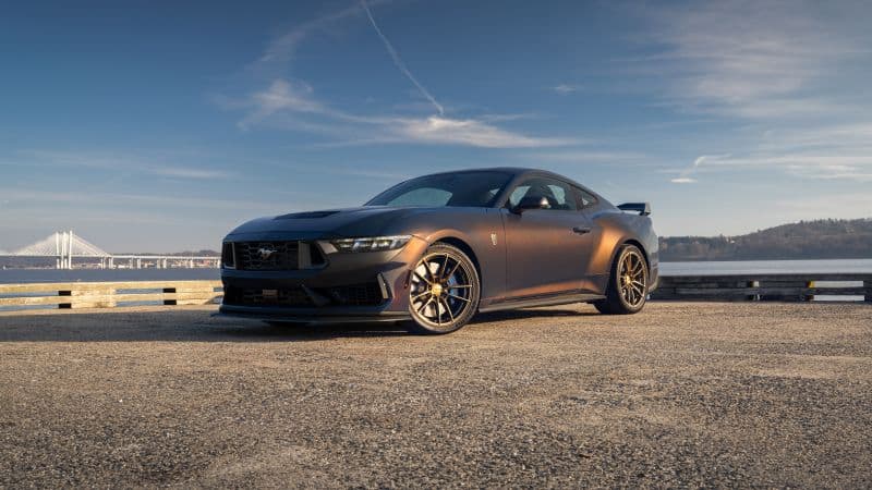 Ford Mustang Dark Horse Outdoor Wallpaper
